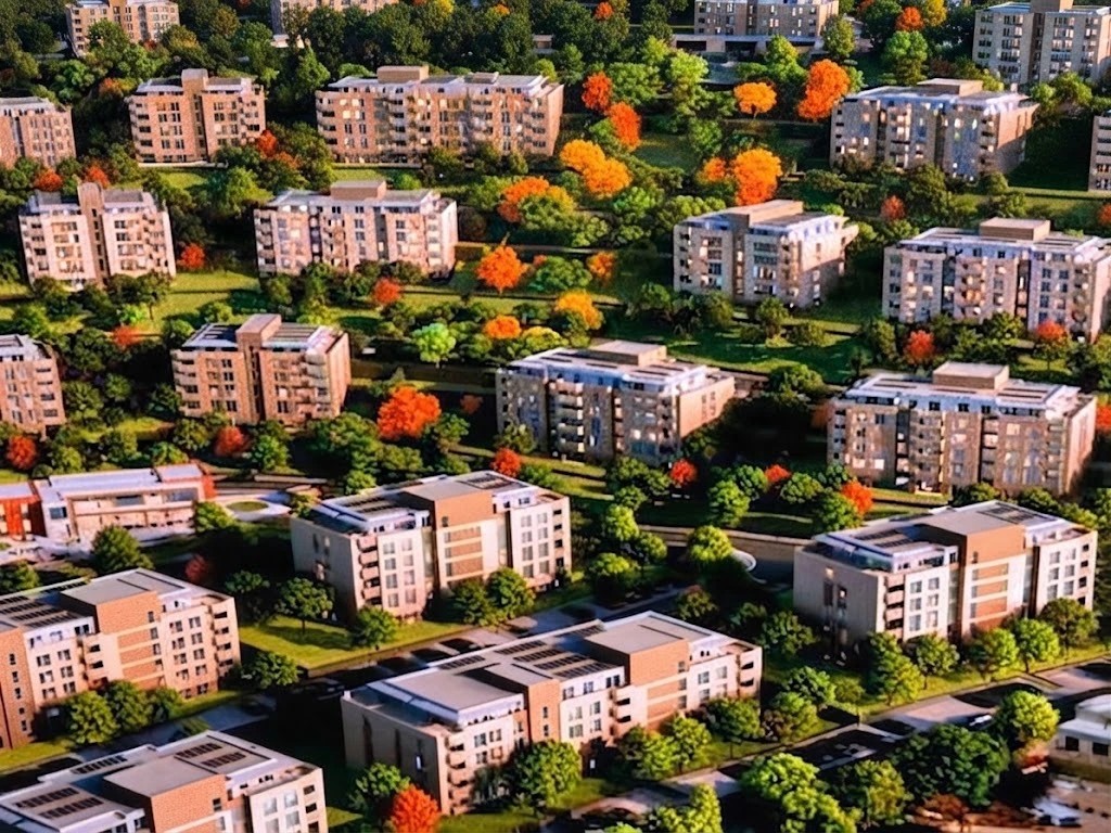 Sham View residential buildings render